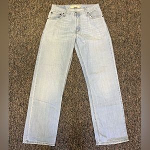 Levi’s 559 straight leg jeans.